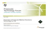 Medical Devices: Overview of Freescale Solutions · Growth attributed to cost containment measures by both providers ... Medical Devices: Overview of Freescale Solutions Author: Freescale
