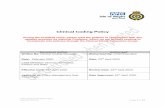 Clinical Coding Policy - Isle of Wight NHS Trust Coding... · Title Clinical Coding Policy Version No.4.0 Page 6 of 20 The Clinical Coding Manager is responsible for co-ordinating
