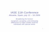 Peiro-PAPER IASE 11th Conference...teachers (Borko, Lalik & Tomchin, 1987). 4. Bad behavior can destabilize students as much as teachers (Fernández-Balboa, 1991; Esteve, 2006), 5.