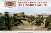 COVER STORY: LESSONS FROM THE BLACK SEA ROTATIONAL … · 2 │ FEBRUARY 2012 VOLUME 8, ISSUE 2 MARINE CORPS CENTER FOR LESSONS LEARNED MCCLL Reports: 3 Lessons from the Black Sea