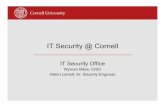 IT Security @ Cornell · CS5434_15_Oct_2015-2.pptx Author: Stuart Staniford Created Date: 11/10/2015 12:53:47 PM ...