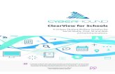 ClearView for Schools - School Internet Security, Internet ... · Security Platform. ClearView seamlessly scans all internet traffic to identify the most common social media, chat,