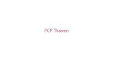 PCP Theorem - basics.sjtu.edu.cnbasics.sjtu.edu.cn/~yuxi/teaching/complexity/slides/10. PCP Theorem.pdfPCP Theoremcannot be proved using Cook-Levin reduction. Ival(f(x)) tends to 1