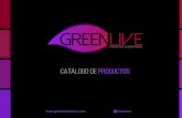 CATÁLOGO DE PRODUCTOS - Greenlive · 2020. 8. 11. · Respaldo de cristal templado. Cubierta de acero inoxidable. 3 parrillas de alambrón. 6 quemadores de aluminio con tapa mate.