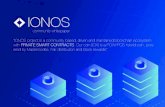 community whitepaper “IONOS project is a community based ... · functional cryptocurrency as Zcoin in 2016. Zerocoin provides anonymity by the introduction of a separate mixing