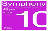 Symphony...TOKYO SYMPHONY ORCHESTRA MONTHLY CONCERT BROCHURE 2020 No. 118 Sat. 3rd October Tokyo Opera City Series 10 Symphony 10 音楽監督 ジョナサン・ノット 桂冠指揮者