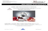 MEAT MINCER N°12-8 and N°12-12 USER AND MAINTENANCE … · • The N°128 and N°12- 12 meat mincers are designed for kitchens, res- taurants, caterers and food preparers, butchers,