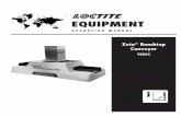 EQUIPMENT Rev A... · 2017. 11. 9. · LOCTITE® ZETA® Conveyor 7415 Description The Zeta® Conveyor 7415 is a convenient, adjustable system that accommodates the Fusion F300S/SQ