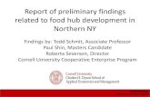 Report of preliminary findings related to food hub ...cooperatives.aem.cornell.edu/food-hub/pdf... · Paul Shin, Masters Candidate Roberta Severson, Director ... “This project is