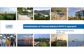 Flexibilisation of Thermal Stations -NTPC's Approach...Flexibilisation of Thermal Stations -NTPC's Approach Anjan Kumar Sinha NTPC Ltd. Contents ... generated at the request of power