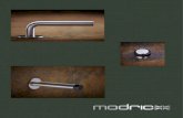 modric THE BriTiSH dESiGN cLASSic...modric crANkEd PULL HANdLES 650mm cENTrES • Back to back fixing suitable for timber or glass doors • Solid grade 316 satin stainless steel •