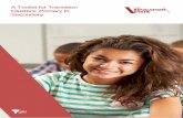 A Toolkit for Transition Clusters: Primary to Secondary · documented a cluster transition strategic plan, schools are advised to engage a Cluster Coordinator to help with the development