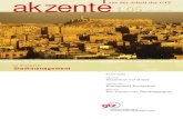 1/2005 Akzente - aus der Arbeit der GTZ · Editorial akzente 1.05 03 Heidemarie Wieczorek-Zeul, Bundesministerin für wirtschaftliche Zusammenarbeit und Entwicklung Liebe Leserinnen,