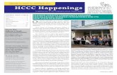 VOLUME 19, ISSUE 10 • OCTOBER 2017 HCCC Happenings...Cledys Diaz, Rehka Singh, her son Randhir, Reda Mas-touri, and Prof. Theodore Lai volunteered at the Friends of Liberty State
