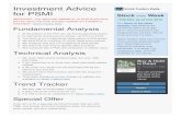 for PSMI Stock Week Investment Advice · PSMI, and answer all of your questions about the economy, stock market, and your investments. Investment Advice for PSMI Fundamental Analysis