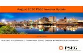 August 2020 PSEG Investor Update · Strategy: Zero carbon nuclear fleet; exploring strategic alternatives for non -nuclear generating fleet . Value Proposition: Provides substantial