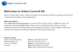 Enginstrel Engematic · Oden Control ab Welcome to Oden Control AB Oden Control AB is since 1996 a provider of innovative reduction gear solutions for a variety of industries and