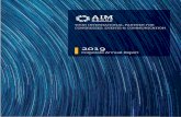 AIM Annual Report 2019 8 · AIM Group acquires a signiﬁcant share of the communications company Vangogh, which specialises in innovation and digital technology. 2015 - MiCo DMC,