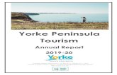 Yorke Peninsula Tourism...Yorke Peninsula Tourism Annual Report 2019-2020 Page 2 of 10 The 2019-2020 financial year got off to a great start for Yorke Peninsula Tourism, but we were