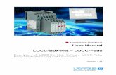 Automation Solutions User Manual LOCC-Box-Net – LOCC-Pads€¦ · User Manual LOCC-Box-Net, LOCC-Pads 2 LOCC-Box-Net_1.31_HB_EN.docx The user manual is part of the product and contains