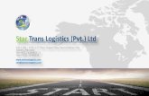 Star Trans Logistics (Pvt.) Ltd · Suit 1104 –1105, 11th floor Chapal Plaza Hasrat Mohani Rd, Karachi, Pakistan. Tel: +9221-32468331-3 Fax: +9221-32468334 info@startranslogistics.com