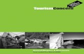 TourismConcern€¦ · destinations. The ensuing report was the first to address such issues and continues to be widely used. Reaching the public The launch of the campaign in August
