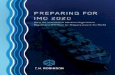 PREPARING FOR IMO 2020 - C. H. Robinson · 2019. 11. 11. · Ocean carriers have multiple options for reaching compliance with IMO 2020 regulations. These options revolve around fuel