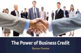 The Power of Business Credit€¦ · Business Credit Builder System Demo. You have direct access to 30+ funding products from over 2,100 credit and financing sources within the Business