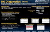 DG Diagnostics Vehicle Network Solutions · A diagnostic triage software with light duty through heavy duty functionality to support service bay repairs across multiple vehicle platforms