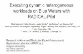 Executing dynamic heterogeneous workloads on Blue Waters with … · 2017. 9. 24. · MPI / non-MPI Dynamic workload with workload unknown in advance Task N+1 depends on task N Control