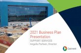 New 2021 Business Plan Presentation · 2020. 8. 27. · 2021 Business Plan Presentation SUPPORT SERVICES Angelia Parham, Director. 2019 – 2020 YTD Recap ... • GJAC Parking Deck