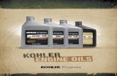 KohlerEnginesresources.kohler.com/power/kohler/enginesUS/pdf/E2265 Oil_SellSheet... · KOHLER oils keep your 4-cycle gasoline, gaseous and diesel fuel engines performing day after