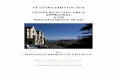 ST LEONARDS ON SEA CONSERVATION AREA APPRAISAL AND ... · . 6 EXECUTIVE SUMMARY . This Conservation Area Appraisal and Management Plan was commissioned by Hastings Borough Council