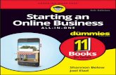 Starting an - download.e-bookshelf.de · Starting an Online Business ALL-IN-ONE 5th Edition by Shannon Belew and Joel Elad