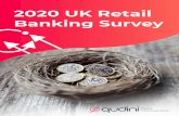 2020 UK Retail Banking Survey · saying it was excellent or very good. This opinion was shared across all generations, with 40% of Gen Zers, 38% of Millennials, 28% of Gen Xers, 22%