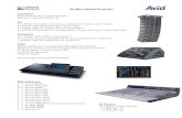 Audio Specification - Vicar Street€¦ · FOH: Avid Venue D-Show System Monitors: Yamaha M7CL-48 PA 16 x Meyer M'elodie Line Array Loudspeakers (8 per side, flown) 4 x Meyer 700-HP