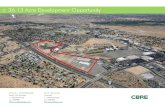 ± 36.13 Acre Development Opportunity - LoopNet...± 36.13 Acre Development Opportunity AFFILIATED BUSINESS DISCLOSURE CBRE, Inc. operates within a global family of companies with