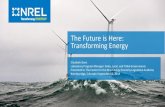 The Future is Here: Transforming Energycnee.colostate.edu/wp-content/uploads/2018/09/CNEE_LizDoris.pdf · Title: Content Slide NREL | 2 NREL advances the science and engineering of