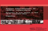 Assises internationales de l’édition indépendante · Les Assises internationales de l’édition indépendante – constituées de sept ateliers préparatoires et thématiques