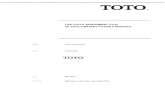 LIFE CYCLE ASSESSMENT (LCA) OF TOTO SANITARY ......TOTO has chosen to have the LCA data and report go through third party review against ISO 14040/14044. A third party review has been