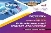 E-Business and Digital Marketinghbinstituteahd.com/Documents/Course/EBDM.pdf · Bharatiya Vidya Bhavan (BVB) was established by Kulpati Shree Dr. Kanaiyalal Maneklal Munshiji in 1938