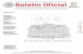 Boletín Oficial y Archivo del Estado - B l o e t. 1n of· 1c1a G~Iboletinoficial.sonora.gob.mx/boletin/images/boletinesPdf/... · 2017. 7. 31. · PROPUESTA Y SE RECHAZARA EN EL