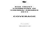  · Gopalakrishnan and R. Manikandan are the other members of the trust. An impressive souvenir chronicling the achievements of the award winners was released on the occasion. Award