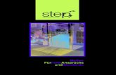 Für Ansprüche und - Step DPA · 2009. 7. 13. · Step Logomats können eine Menge Lösungen für Einkaufswagen- und Fußverkehr finden z.B. für Bürogebäuden, Geschäften, Hotels