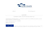 DESIR D3.4 Final Report · D3.4 Final Report½page 3 DESIR INFRADEV-03-2016-2017 - Individual support to ESFRI and other world-class research infrastructures, Grant Agreement no.