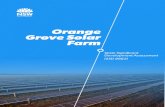 Orange Grove Solar Farm - Independent Planning Commission · Executive Summary Orange Grove Sun Farm Pty Ltd proposes to develop a new 110 megawatt (MW) solar farm near Gunnedah in