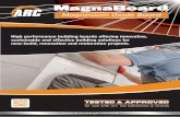 Magnesium Oxide Board - Arc Building Products...Apply a bed of Arc Pro-Flex Tile Adhesive to the Arc MagnaBoard. 6 Set the tiles or slabs in accordance with the usual practice. 5 4