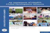 An Assessmentof USAID’s Global Development Alliances · An Assessment of USAID’s Global Development Alliances 1 Overview U SAID’s GDA initiative, announced in 2001, actively