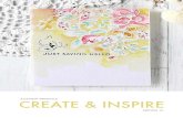 ALTENEW PRESENTS CREATE & INSPIRE€¦ · Distress Inks, Paint Brush WATERCOLOURED FLORAL CARD BY YOONSUN HUR SEE MORE ON OUR BLOG. 7 Instructions 1. Cut a 4x5.25” panel out of