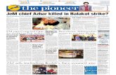 English News Paper | Breaking News | Latest Today News in ... · transplant six months back at ... in Pakistan’s Punjab province, Azhar formed the Jaish-e-Mohammed in 2000. The